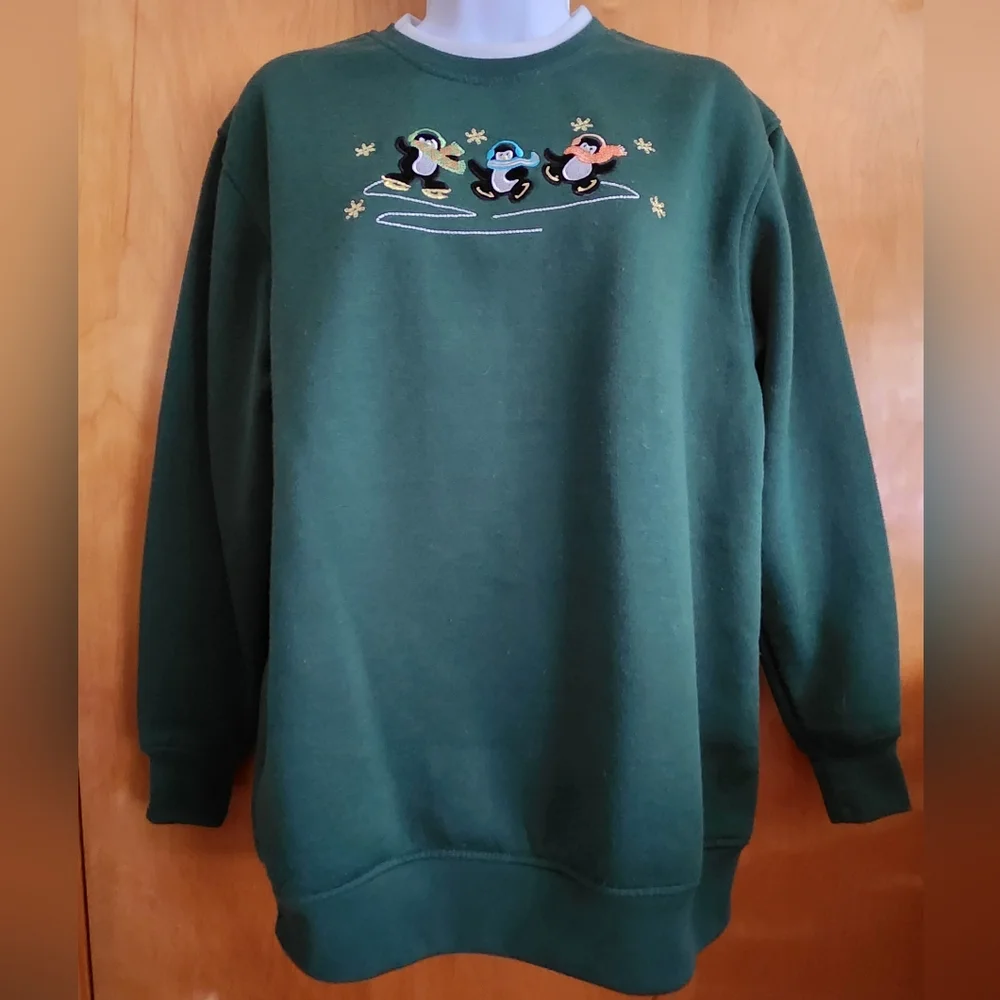 Bobbie Brooks Christmas Sweatshirt 6/8 Vintage